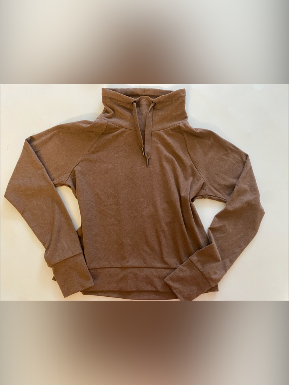 Kyodan Brown Cowl Neck Pullover Sweater